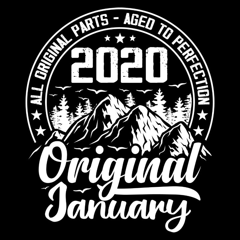 janvier 2020 Original 4 Ans Cadeau Anniversaire