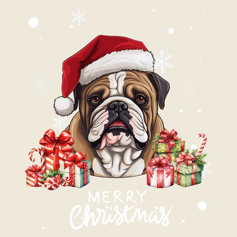 Noël pour chien, juste une patte fastive
