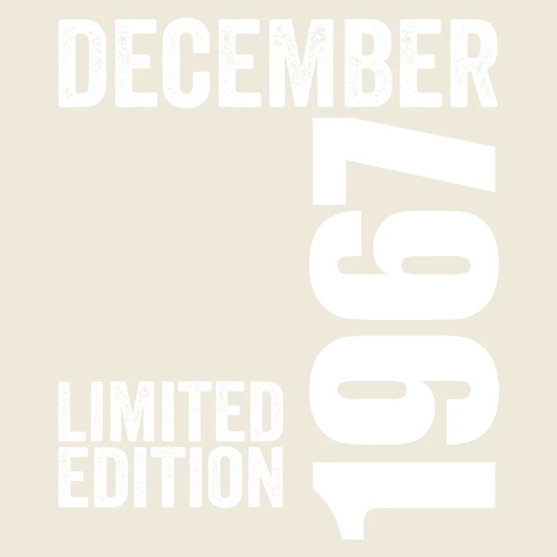 Cadeau Anniversaire Rétro - Décembre 1967