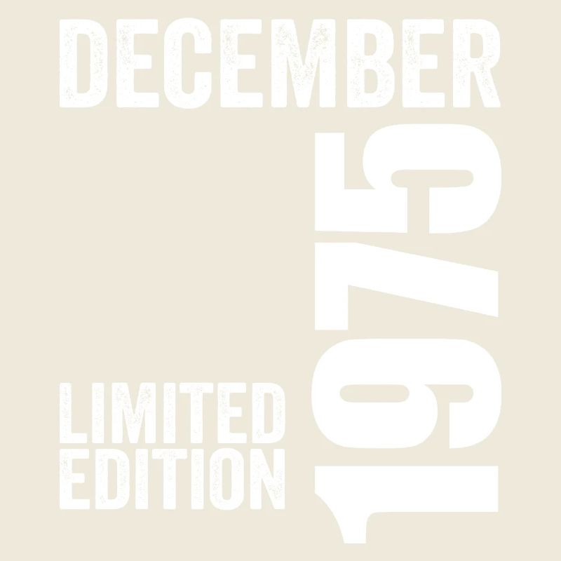 Retro Geburtstagsgeschenk - Dezember 1975