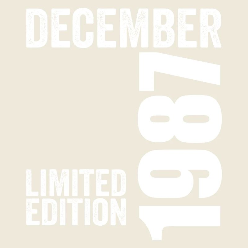 Cadeau Anniversaire Rétro - Décembre 1987