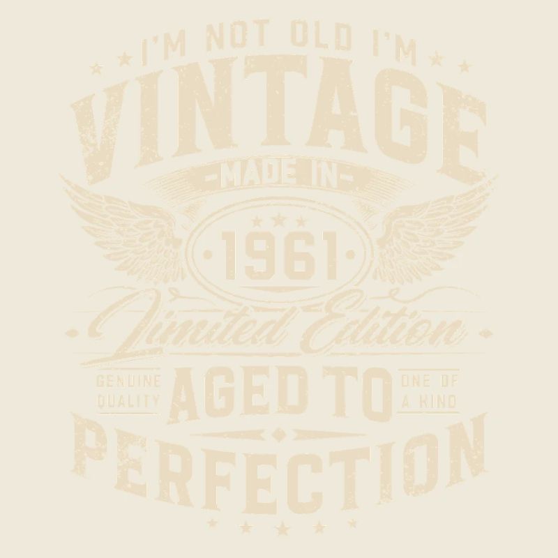Cadeau d’anniversaire vintage 1961