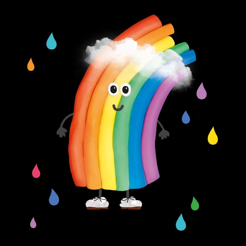Rudi Regenbogen "bunte Regentropfen"