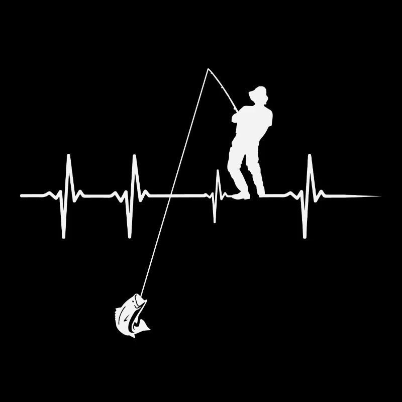 Herzschlag Angler