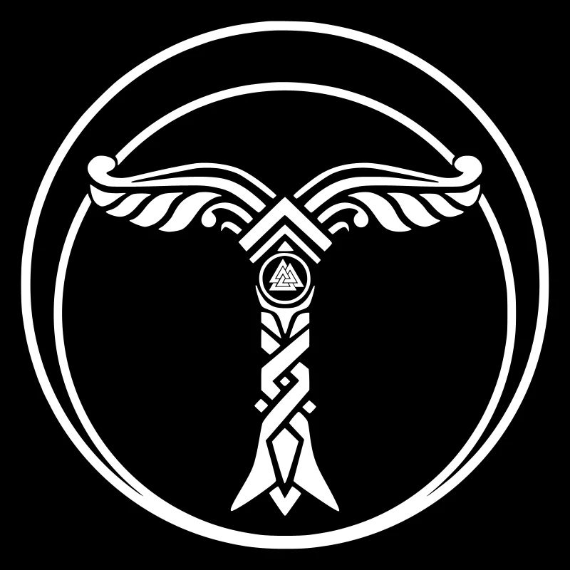 Irminsul mit Valknut