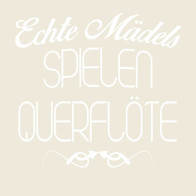 QUERFLÖTE ECHTE MAeDELS