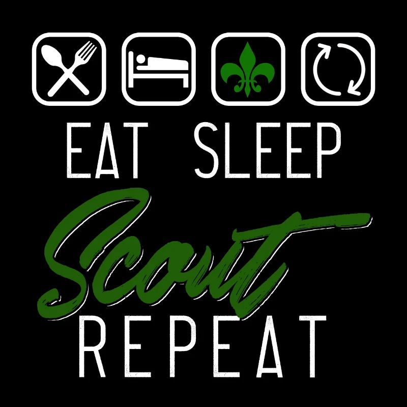 Eat Sleep Scout Repeat