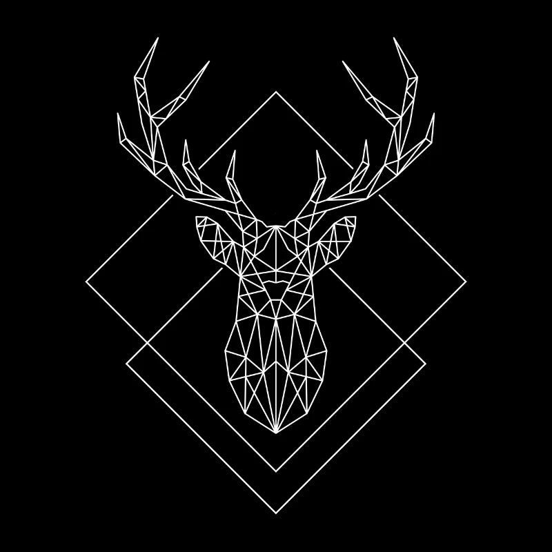 Polygon cerf blanc