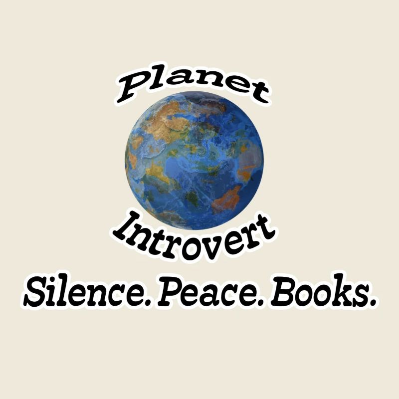 Planet Introvert Nerd, Fun, Geschenk Sprüche, Buch