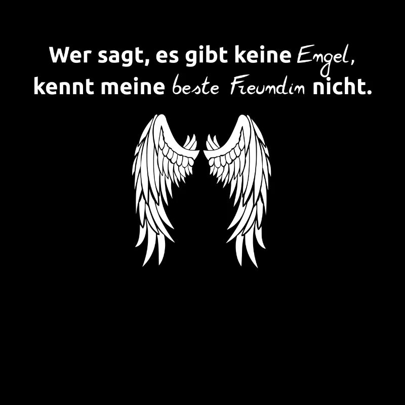 Beste Freundin Engel Geschenk