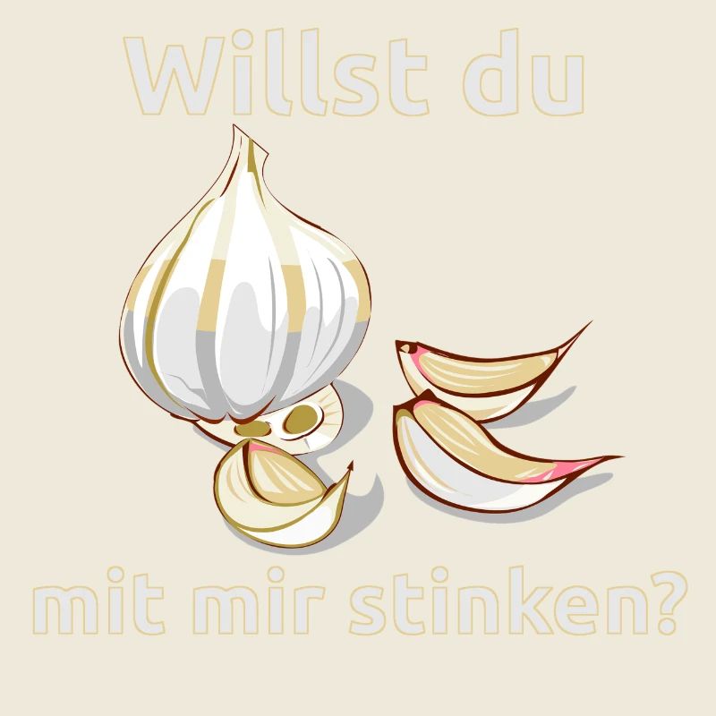 Knoblauch Knobi stinken Liebe Geschenk