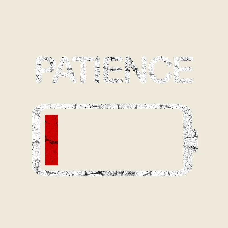 Battery empty Patience brushed