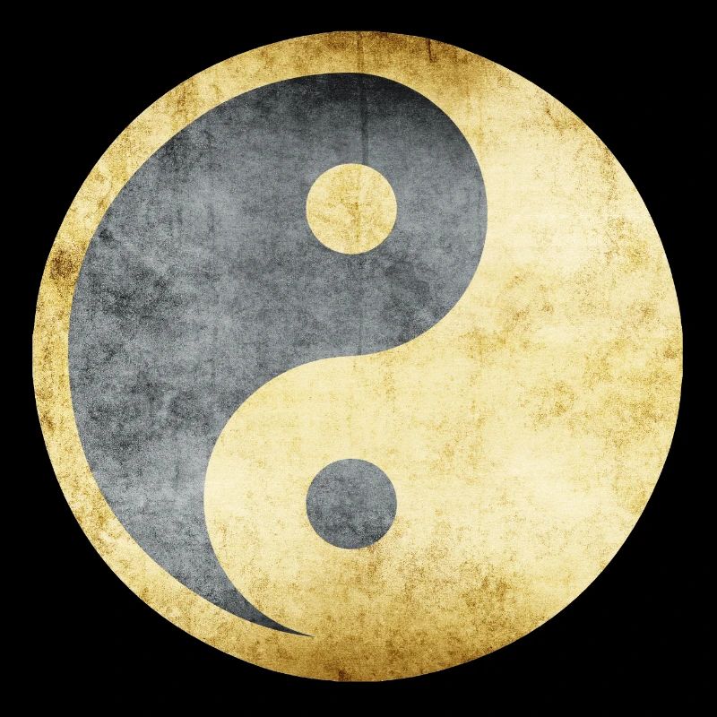 yoga yin yang or argent