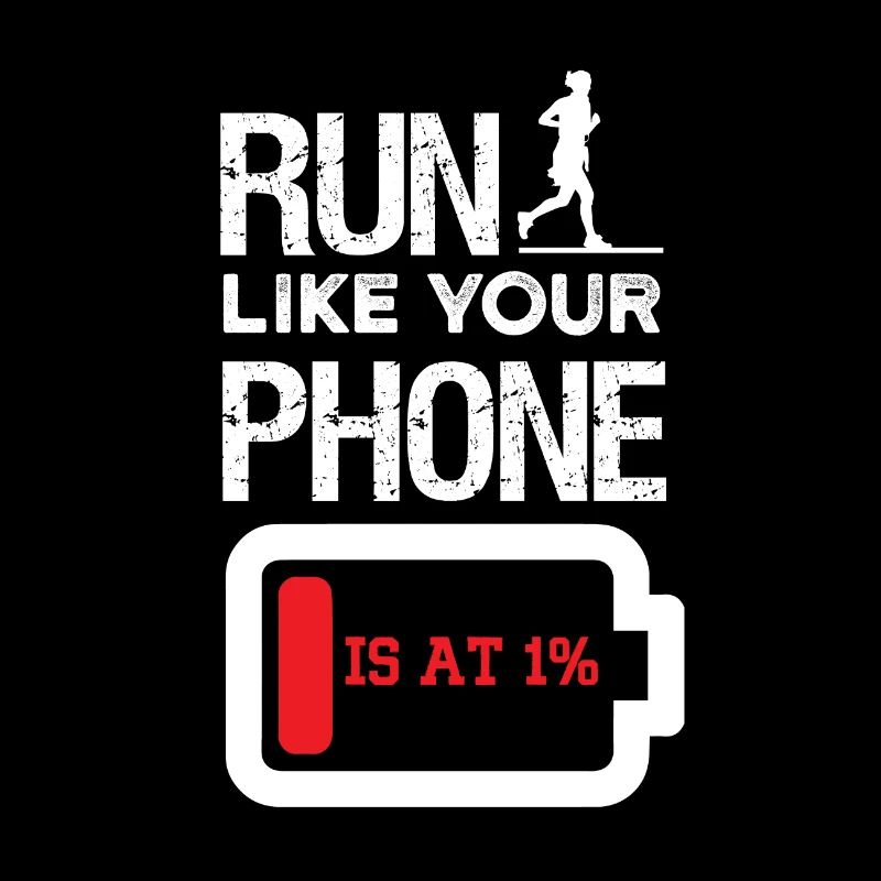 Go jogging like your phone's battery low