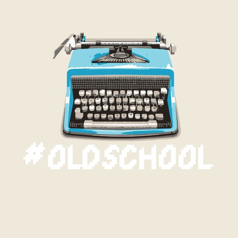 Oldschool typewriter