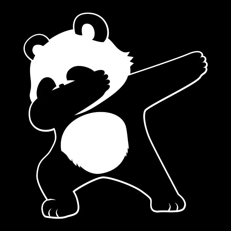 Dabbing Panda Lustiges Tier Shirt