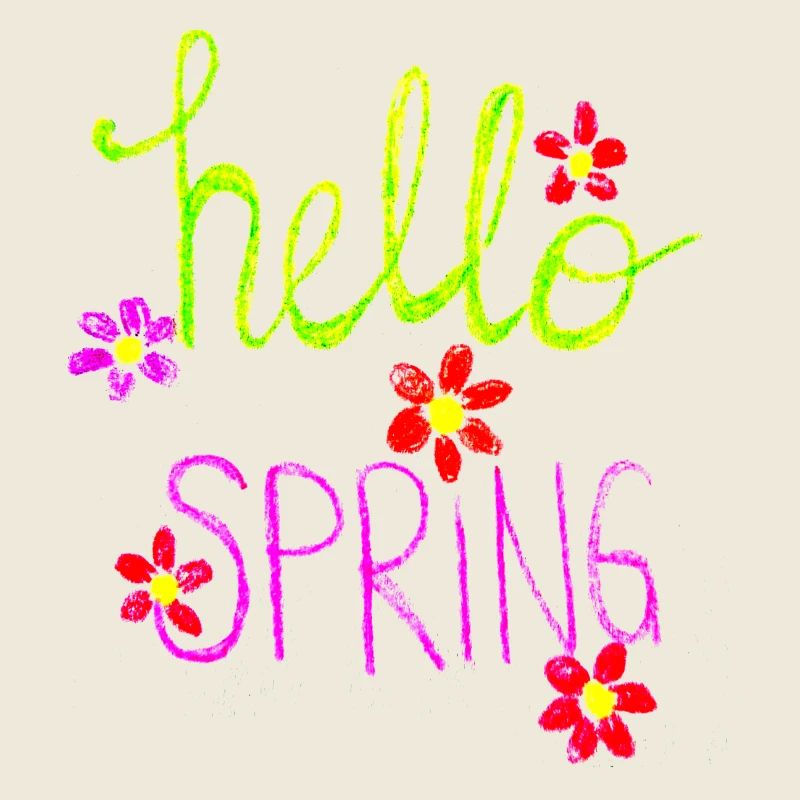 Hello Spring Springtime I love Spring Frühling