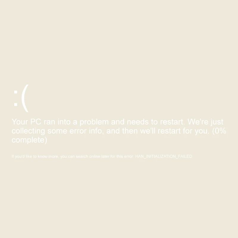 Windows 10 Fehlermeldung Bluescreen weiß
