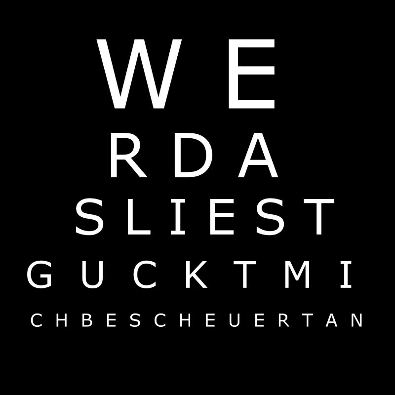 Lustiger Sehtest