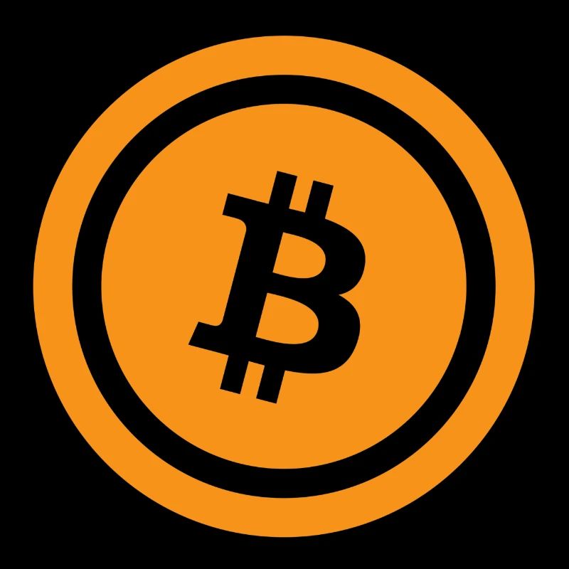 Bitcoin logo shirt gift