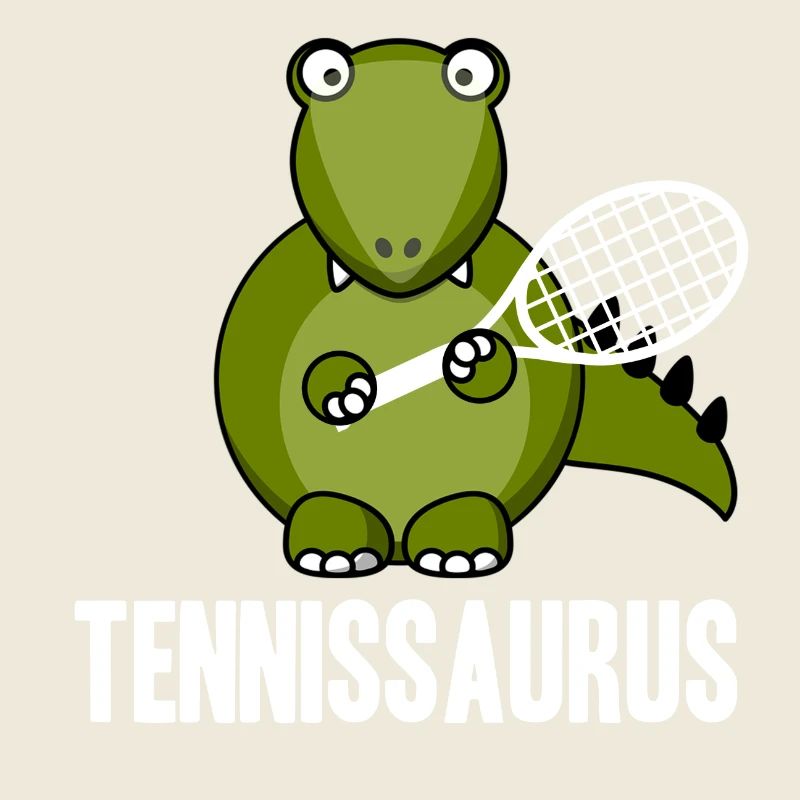 Dinosaurier Tennis T-Rex Geschenkidee