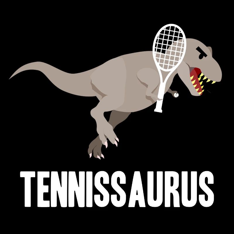Dinosaurier Tennis T-Rex Geschenkidee