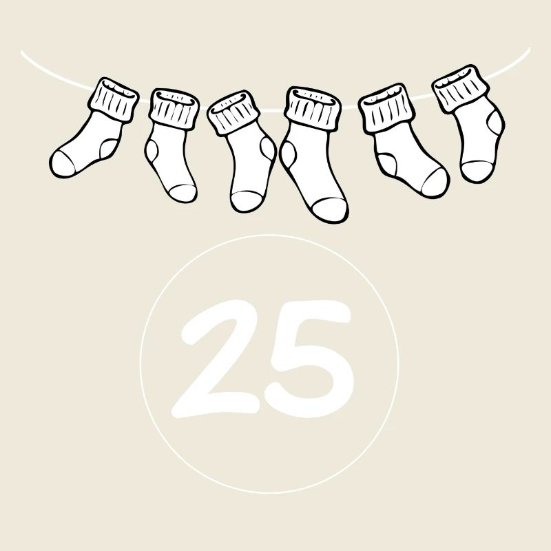 Old Sock sock wreath 25