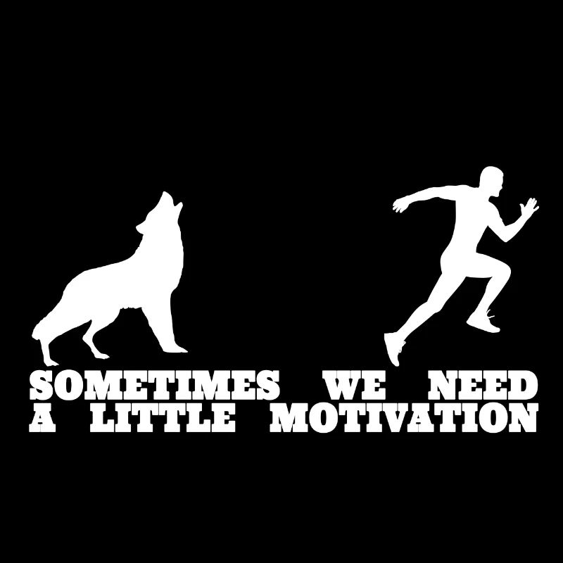 white wolf Running Männer Lauf Shirt
