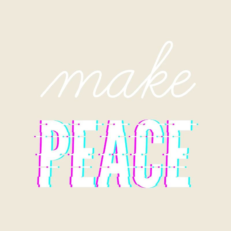 make peace