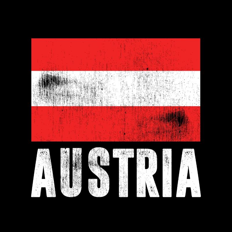 Austria Austria Flag Vintage Retro
