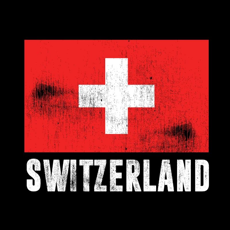 Schweiz Flagge schweizer Flagge vintage retro