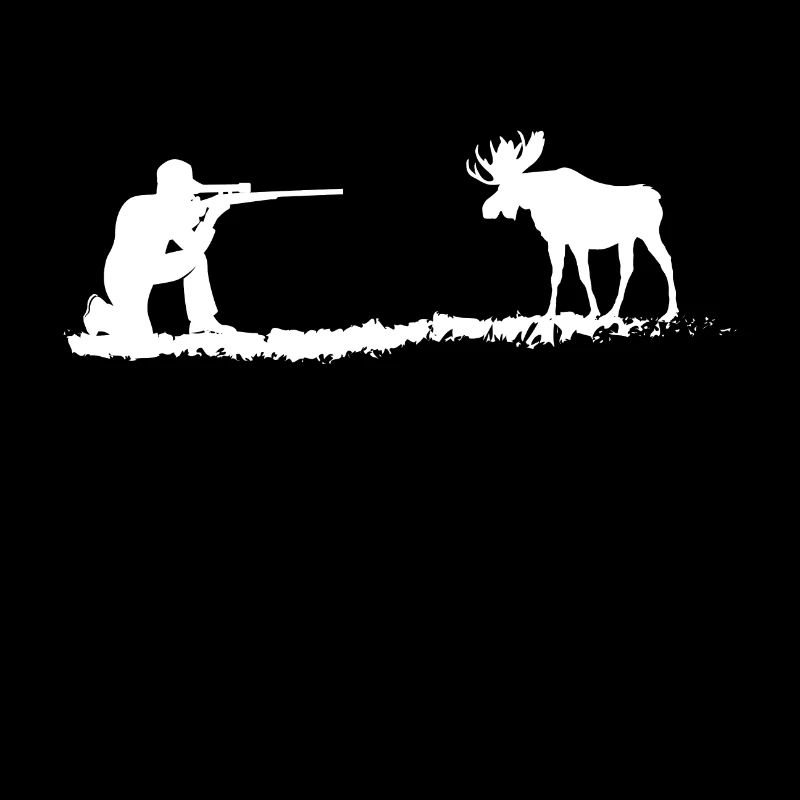 Jäger Elch Skandinavien Jagd Geschenkidee Natur