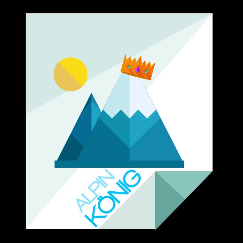 Alpinkönig Berge Schnee Krone