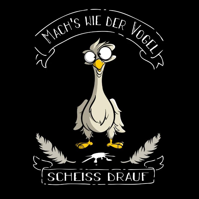 Faites comme l'oiseau - la merde dessus