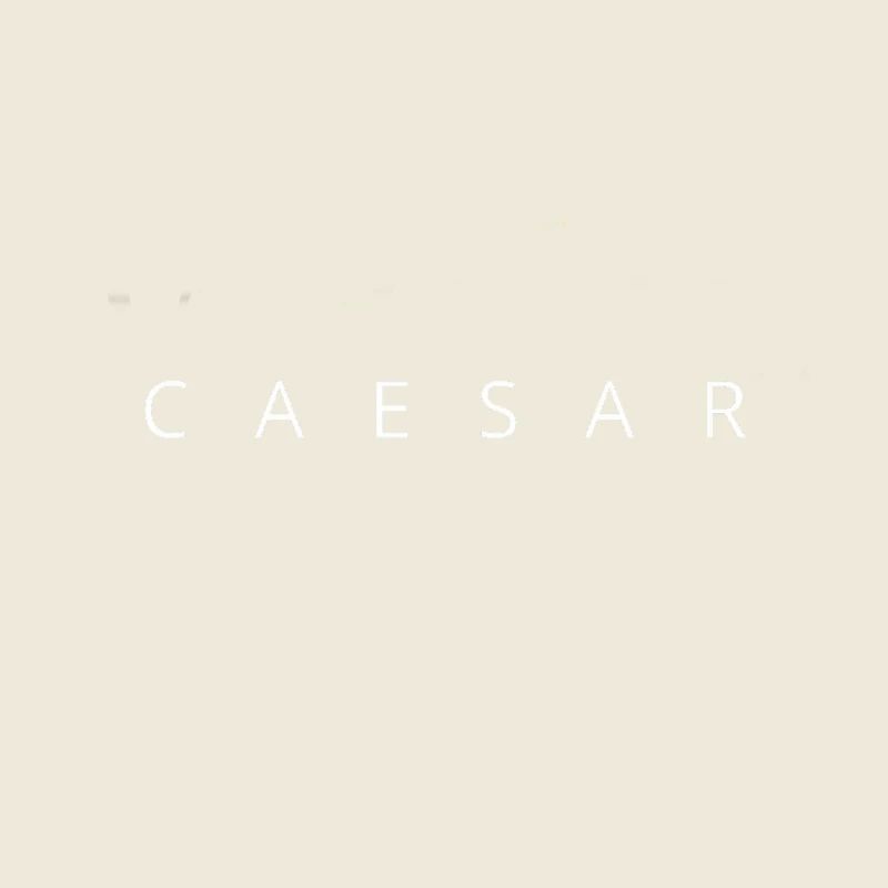 Caesar Lettering White Gift Idea