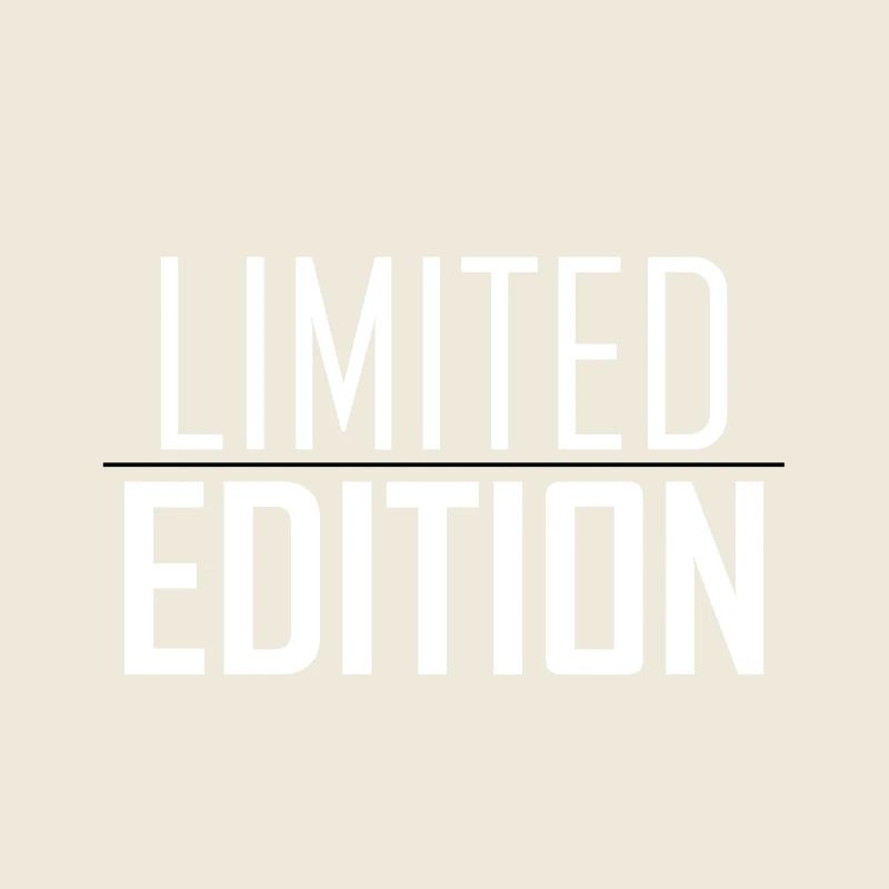 Limited Edition Schwarz Weiß