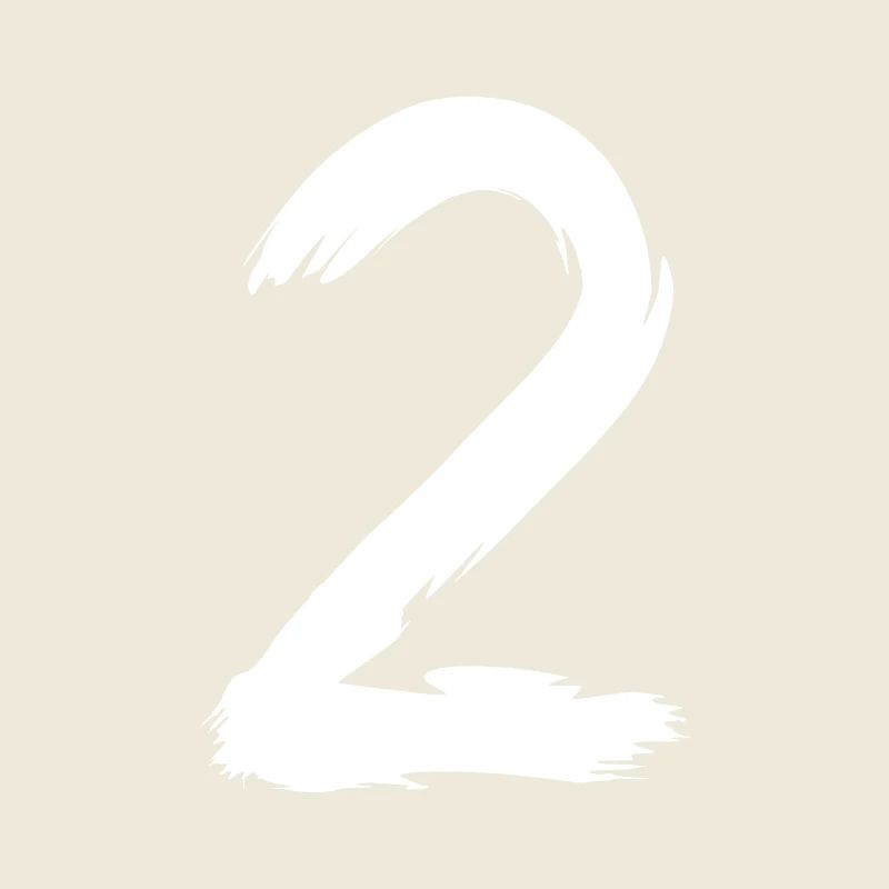 Number 2 brush