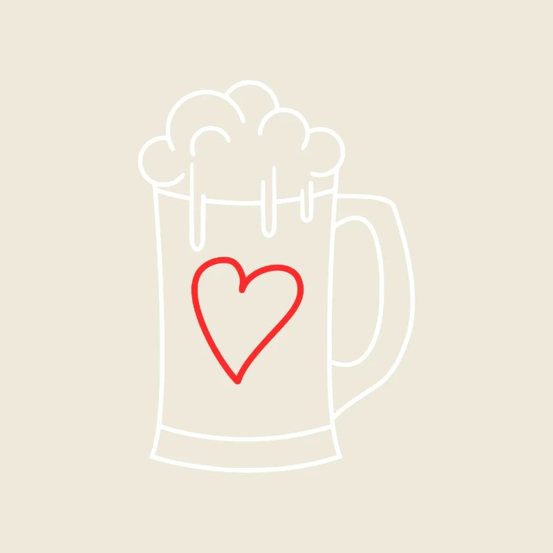 Bier Liebe Herz