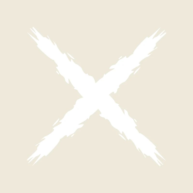 Cross design vector shape