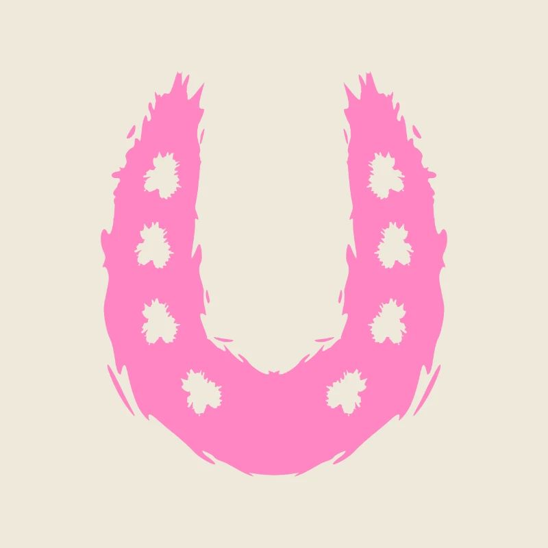 Cheval symbole de fer à cheval