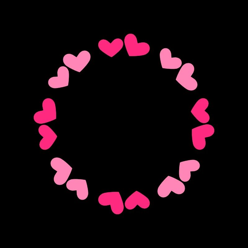 Kreis Herz Symbol Liebe Geschenk