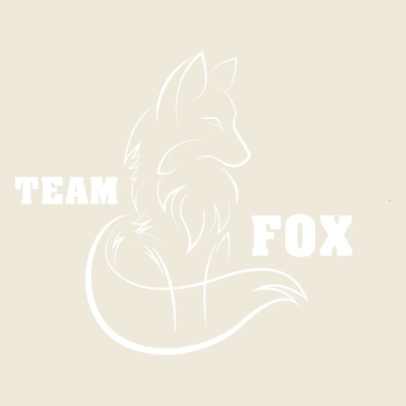 team fox fuchs symbol geschenk idee idea gift