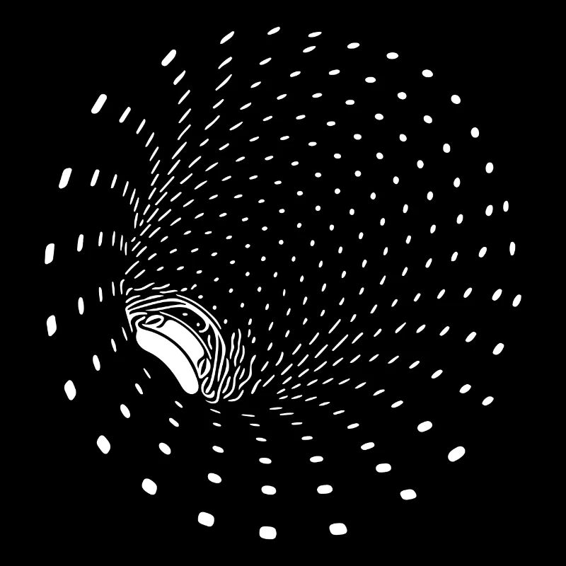 Geometrische Vector Trichter Kreise Figur