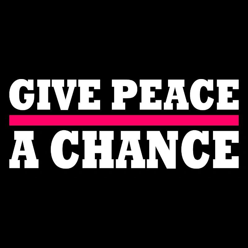 Give peace a chance