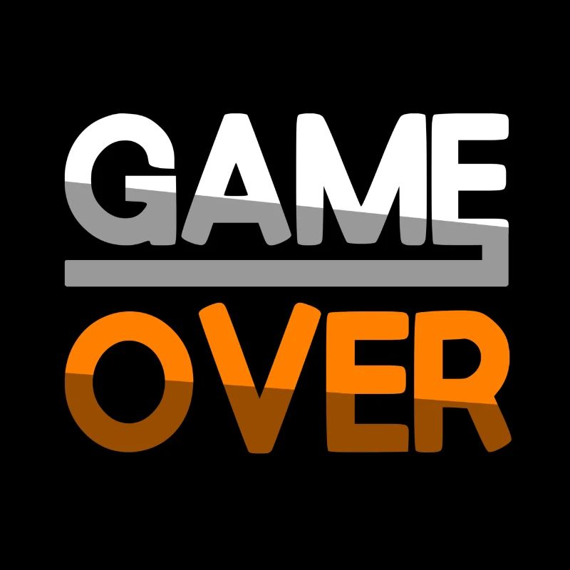 GAME OVER (Orange) - Gaming