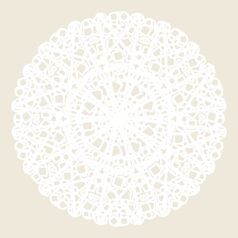 Geometric Flowers Mandala Round Pattern Shape