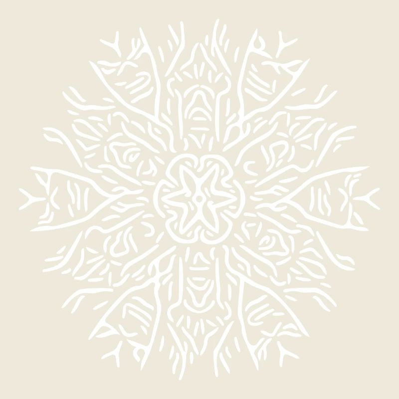 Mandala Flower Lines Abstract Shape Pattern