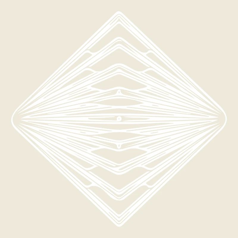 Geometric Vintage Triangle Pattern