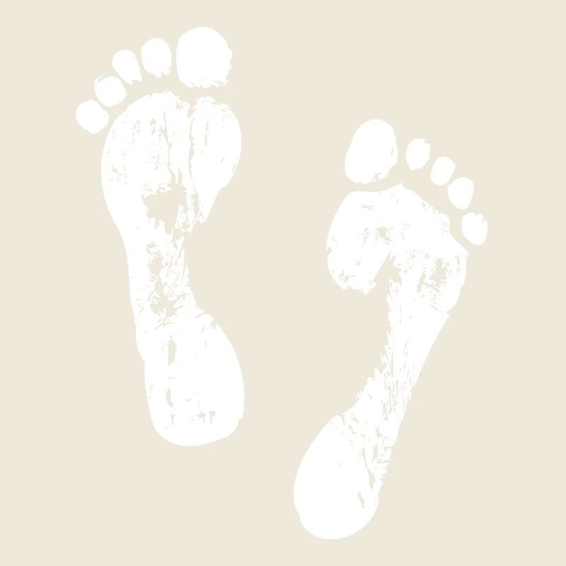 Footprints in the sand