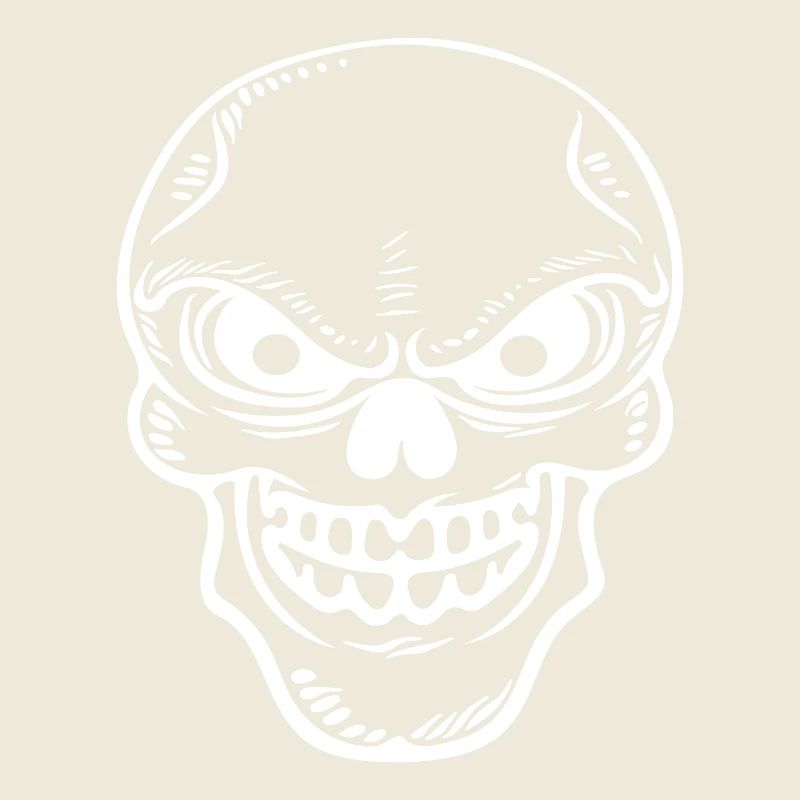 Skull Bones Halloween Skull